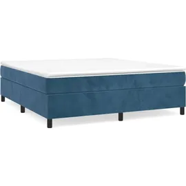 vidaXL Boxspringbettgestell 200 x 200 cm Dunkelblau