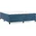 vidaXL Boxspringbettgestell 200 x 200 cm Dunkelblau