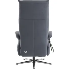 sit&more TV-Sessel »Tycoon mit Kopfteilverstellung und 360° Drehfunktion« wahlweise manuell oder elektrischer Funktion, auch mit Akku (kabellos) grau