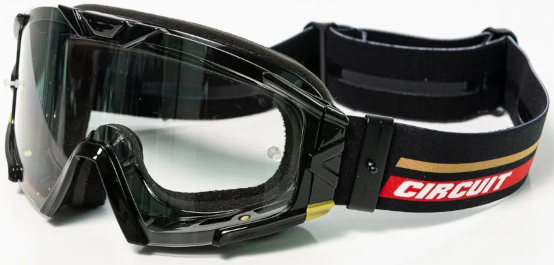 Circuit Equipment Quantum Motocross Brille, blau-gelb für Männer