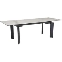 FineBuy Esstisch 180 x 77 x 95 cm weiß