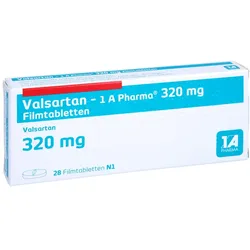 VALSARTAN-1A Pharma 320 mg Filmtabletten 28 St