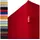 r-up Spannbettlaken Baumwolle-Elasthan 120 x 200 - 130 x 220 cm rot