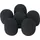 Showgear DWS-66 – Mikrofon-Windschutzset, 6-teilig – schwarz