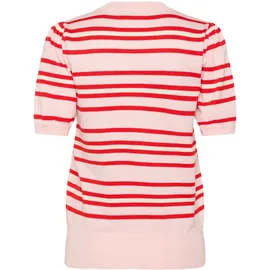 St Tropez Strickpullover PilaSZ Chalk Pink / Rot / Mehrfarbig L