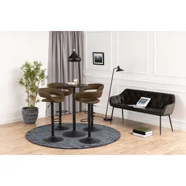 Actona Bartisch Ibiza Ø 60 cm 105 cm Schwarz