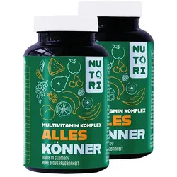 Multivitamin-Komplex – Mit 13 Vitaminen und Mineralstoffen für Vitalität & Wohlbefinden 360 Kapseln
