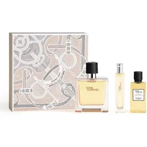 Hermès Terre d'Hermès Parfum 75 ml + Parfum 15 ml + Shower Gel 40 ml Geschenkset