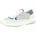 Sneaker Damen Blau/Weiß/Silber 36