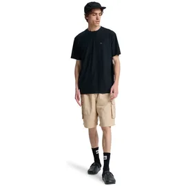 QUIKSILVER Slub Roundneck Sporttop Schwarz M