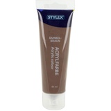 Stylex Acrylfarbe 75 ml dunkelbraun,