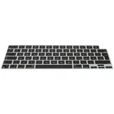 kwmobile Silikon Tastaturschutz für Apple MacBook Air 15 2023 M2 (A2941) - QWERTZ Keyboard Cover Abdeckung - Schwarz