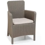 KETER Trenton Sessel 60 x 63 x 85 cm cappuccino