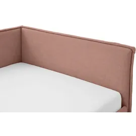 Meise Möbel meise.möbel Polsterbett Fun Stoff Rosa Rose