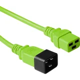 Act Advanced Cable Technology C19 - C20 - 1.20m 1.2m C19-Koppler C20-Koppler Grün Stromkabel (AK5097)