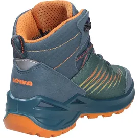 Lowa ZIRROX II GTX MID JR petrol/mango, - Gr.: 34