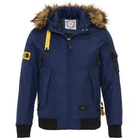 Cipo & Baxx Winterjacke blau XL