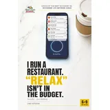 neti neti inc I Run a Restaurant. Relax Isn't in the Budget: Lined Notebook