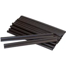 Jardinion Sichtschutzstreifen Befestigungsclips 20 St. Dunkelbraun Kunststoff