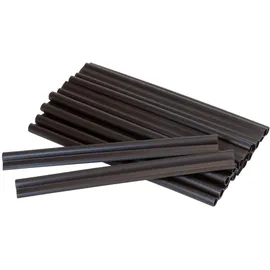 Jardinion Sichtschutzstreifen Befestigungsclips 20 St. Dunkelbraun Kunststoff