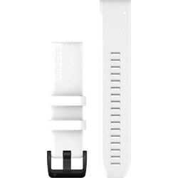 Garmin Silikon QuickFit® 22 Uhrenarmbänder Silikon Weiss