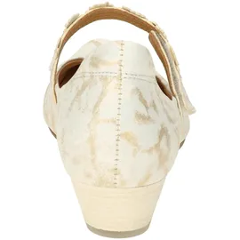 THINK! Aida Riemchen Pumps weiß Gold für Damen, weiß, Größe 39 EU