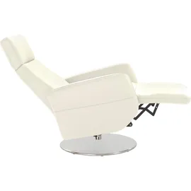 sit&more Relaxsessel Kobra Kunstleder 71 x 112 x 82 cm Beige mit Motor und Aufstehhilfe
