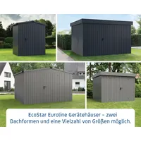 EcoStar Laubabdeckung für Gerätehaus SD2/SD4/SD8