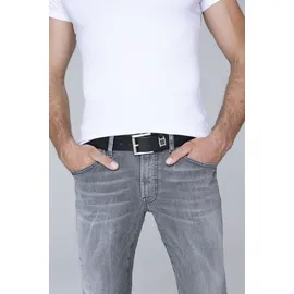Camp David Herrengürtel Leder schwarz 105 cm