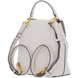Coccinelle Arlettis Backpack Grained Leather Weiß