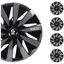 Sparco SPC1491BKGR Radblenden 14Zoll, grau