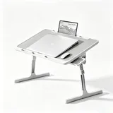 Betttisch Höhenverstellbar & Winkelverstellbar,Laptoptisch Klappbar