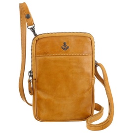 HARBOUR 2nd Mini Bag »Benita«, aus griffigem Leder mit typischen Marken-Anker-Label, gelb