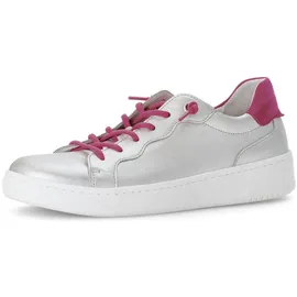 Gabor Sneaker Low Silber/Pink Damen 41
