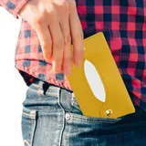 Anloximt Taschentücher Geldbörse Tasche | Wiederverwendbare Taschentuchhalter-Tasche,Einfache und stilvolle Autopapier-Aufbewahrungstasche für Zuhause, unterwegs und Wohnmobile