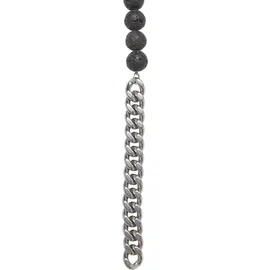 Karl Kani KK Retro Lavapearl Bracelet schwarz
