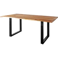 Wolf Möbel JEPOLO Live edge Esstisch 160x85 - Beine