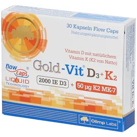 Olimp Laboratories Germany GmbH Gold-Vit D3+K2 Kapseln 30 St.