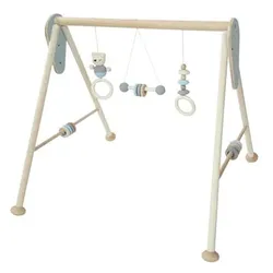 HESS Baby-Gym Bär, natur blau