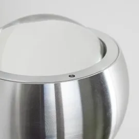 hofstein Arche »Arche« LED Außenwandlampe aus Metall/Glas in Anthrazit