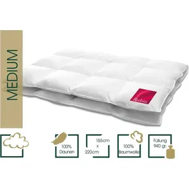 HANSKRUCHEN Daunendecke Rubin Medium 155 x 220 cm