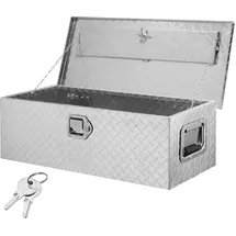 Vevor 762 x 330 x 244 mm Werkzeugkasten für Lkw-Ladefläche, Abschließbar 64 L Truckbox Werkzeugbox Aufbewahrungs-Werkzeugkasten, 30 kg Tragfähigkeit Werkzeugkiste Organizer für Wohnmobil, PKW usw.