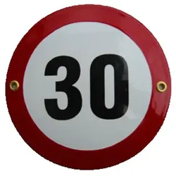 Emailschild "Geschwindigkeit" (Ausführung: 60)