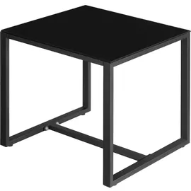 Tectake tectake® Rattan Sitzgruppe Granada mit Tisch für 2 Personen UV-beständig, höhenverstellbare Kunststofffüße