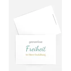 Blankokarten selbst gestalten mit Spruch und Fotos im Onlinedesigner bei Meine-Kartenmanufaktur.de