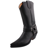 Sendra Cowboy Stiefel 3305 Schwarz - Schwarz