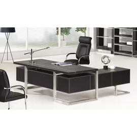 Jet-Line Büroschreibtisch Venedig schwarz