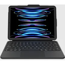 DEQSTER Prime Keyboard Tastatur-Hülle für iPad Air 11" (M2 / M3) Schwarz