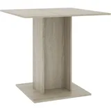 vidaXL Sonoma-Eiche 80 x 75 x 80 cm braun