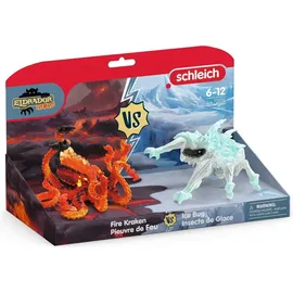 Schleich 70826 - Eldrador Creatures, Eiskäfer vs. Feuerkrake